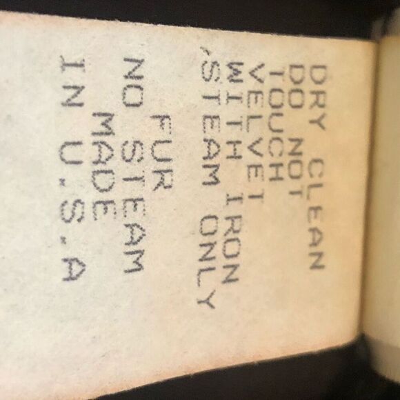 Vintage Tadashi Deep Brown Velvet Long Sleeve Midi Dress Size 8 Party/Occasion - Picture 9 of 15